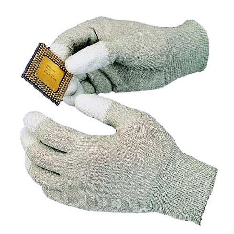 Антистатичні рукавиці з поліуретановим покриттям Goot WG 4L