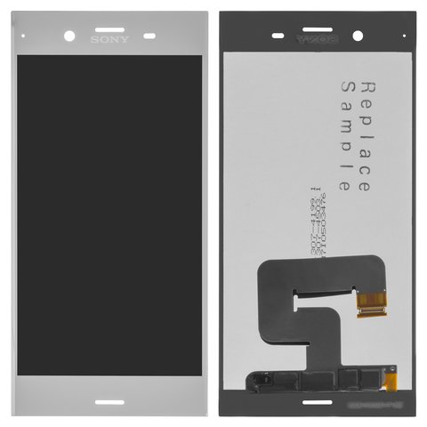 Дисплей для Sony G8341 Xperia XZ1, G8342 Xperia XZ1 Dual, серебристый, Original PRC 