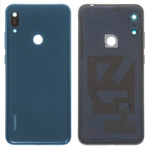Задняя панель корпуса для Huawei Y6 2019 , Y6 Prime 2019 , синяя, sapphire blue