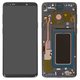 Дисплей для Samsung G965 Galaxy S9 Plus, сірий, з рамкою, Оригінал (переклеєне скло), titanium gray