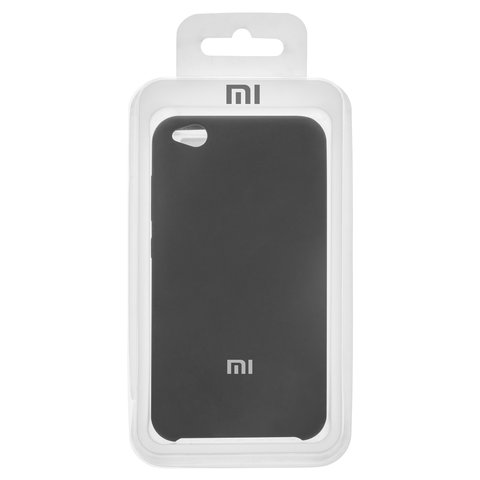 Чехол для Xiaomi Redmi Go, черный, Original Soft Case, силикон, black 18 