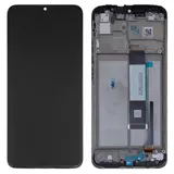 Дисплей для Xiaomi Poco M3, Redmi 9T, чорний, з рамкою, Original (PRC)