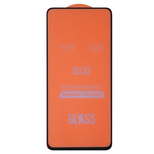 Защитное стекло All Spares для Xiaomi Poco X4 Pro 5G, совместимо с чехлом, Full Glue, черный, cлой клея нанесен по всей поверхности