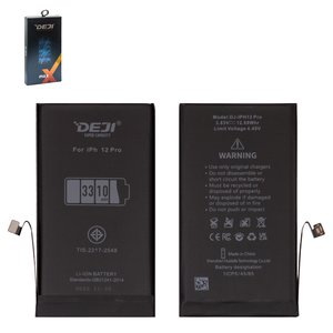 Акумулятор Deji для Apple iPhone 12 Pro, Li ion, 3,83 B, 3310 мАг, збільшена ємність, original IC