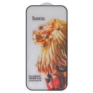 Захисне скло Hoco G9 для Apple iPhone 14 Pro, Full Glue, без упаковки , чорний, шар клею нанесений по всій поверхні
