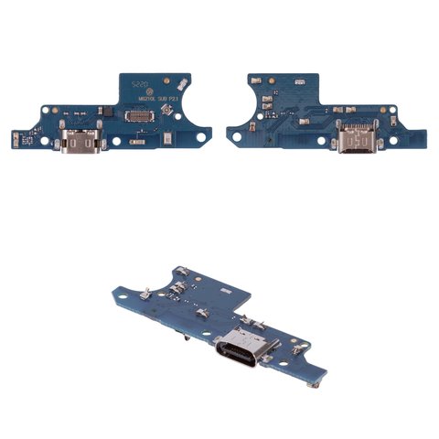 Шлейф для Motorola Moto E7 Power PAMH0001IN, коннектора зарядки, High Copy, плата зарядки