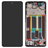 Дисплей для OnePlus Nord CE4, черный, с рамкой, Original (PRC), CPH2613