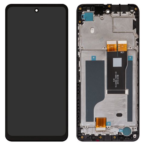 Дисплей для ZTE Nubia Music Z2353 , черный, с рамкой, Original PRC , 15 3240A 14681 51