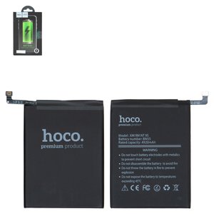 Акумулятор Hoco BN55 для Xiaomi Redmi Note 9S, Li Polymer, 3,85 B, 4920 мАг, M2003J6A1G