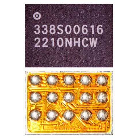 Микросхема управления подсветкой 338S00616 для Apple iPhone 12, iPhone 13, iPhone 14, iPhone 14 Pro Max, iPhone 15, iPhone 16