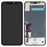 Дисплей для iPhone 11, черный, с рамкой, Copy, (TFT), ZY, LTPS FHD