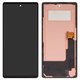 Дисплей для Google Pixel 6a, черный, с рамкой, Сopy, (TFT) GX7AS, GB62Z, G1AZG