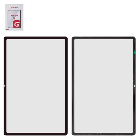 Скло корпуса G+OCA PRO для Samsung X810, X816  Galaxy Tab S9 Plus, з ОСА плівкою, чорне