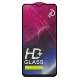 Защитное стекло для Samsung A207F/DS Galaxy A20s, совместимо с чехлом, Full Glue, (без упаковки), черный