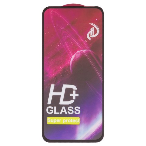Защитное стекло для Infinix Hot 60 X6726 , Hot 60i 4G X6728 , совместимо с чехлом, Full Glue, без упаковки , черный