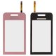 Touchscreen compatible with Samsung S5230 Star, (pink)