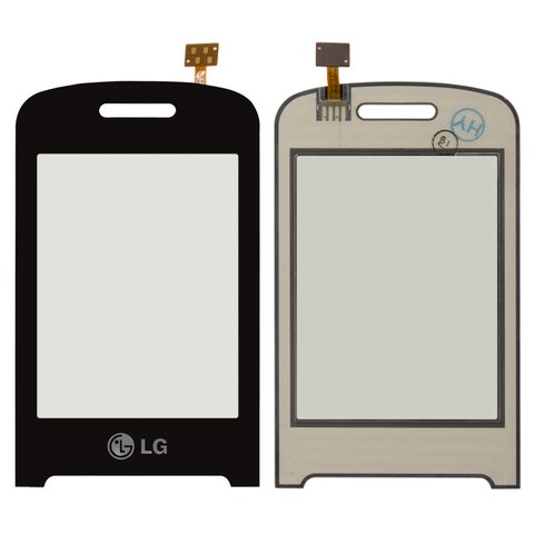 Touchscreen compatible with LG T315, black 