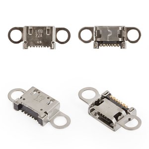 Charge Connector compatible with Samsung A310F Galaxy A3 2016 , A510F Galaxy A5 2016 , A710F Galaxy A7 2016 , G920F Galaxy S6, G925F Galaxy S6 EDGE, 7 pin, micro USB type B 
