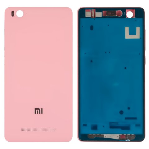 Carcasa puede usarse con Xiaomi Mi 4c, rosado