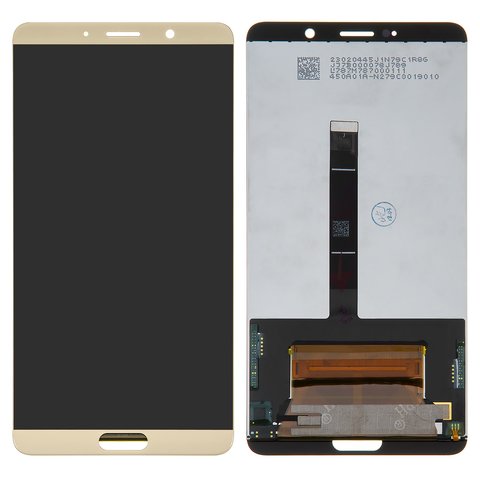 Pantalla LCD puede usarse con Huawei Mate 10 ALP L09 , Mate 10 ALP L29 , dorado, blanco, sin marco, Original PRC , champagne gold