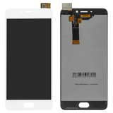 LCD compatible with Meizu M6, (white, without frame, Original (PRC), M711H)