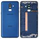 Housing Back Cover compatible with Samsung J810 Galaxy J8 (2018), (dark blue)