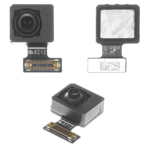 Camera compatible with Samsung G970 Galaxy S10e, G973 Galaxy S10, front, refurbished 