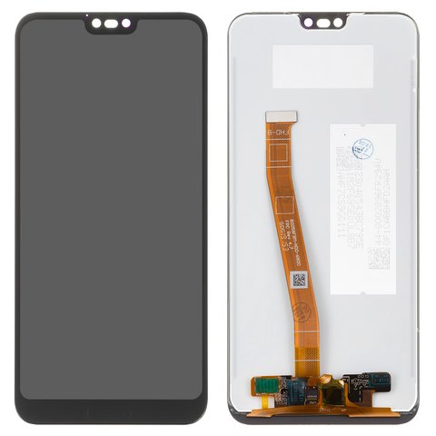 Pantalla LCD puede usarse con Huawei Honor 10, negro, sin marco, High Copy, sin lector de huellas dactilares sin Touch ID , COL L29