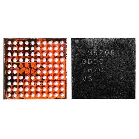 Microchip controlador de alimentación SM5705 puede usarse con Samsung A510F Galaxy A5 2016 , J500F DS Galaxy J5