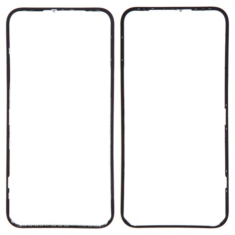 LCD Binding Frame compatible with iPhone XR, black 