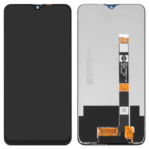 LCD compatible with Oppo A12, A5s, A7, black, without frame, Original PRC , with black cable, FPC HTF062H111 A0 , CPH2083, CPH2077, CPH1909, CPH1920, CPH1912, CPH1901, CPH1903, CPH1905 