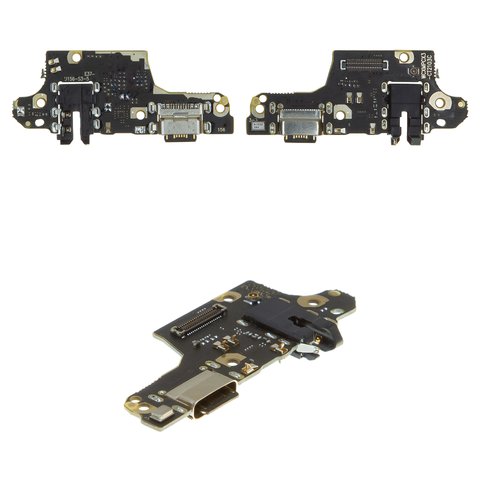 Flat Cable compatible with Xiaomi Poco X3, Poco X3 Pro, headphone connector, charge connector, with microphone, High Copy, charging board, MZB07Z0IN, MZB07Z1IN, MZB07Z2IN, MZB07Z3IN, MZB07Z4IN, MZB9965IN, M2007J20CI 