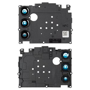 Camera Lens compatible with Samsung A145 Galaxy A14, black, with frames 