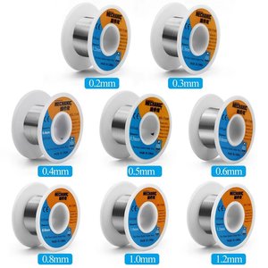 Estaño Mechanic HX T100, Sn 63% , Pb 37%, flux 1 3%, 0,6 mm, 100 g