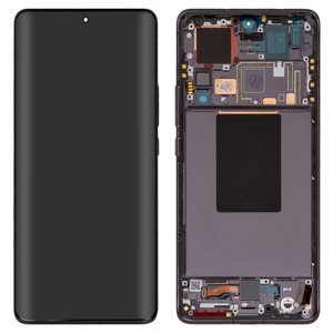 Pantalla LCD puede usarse con Xiaomi 12 Pro, negro, con marco, Original PRC , 2201122C, 2201122G