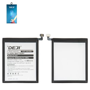 Battery Deji BLP615 compatible with Oppo A35, A37, Li ion, 3.8 V, 2630 mAh 