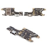 Flat Cable compatible with Huawei Honor 200, (charge connector, with components, Original (PRC), charging board)