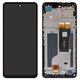 LCD compatible with ZTE Nubia Music (Z2353), (black, with frame, Original (PRC), 15-3240A-14681-51)