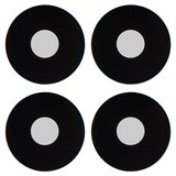 Camera Lens compatible with Samsung S937 Galaxy S25 Edge, (black, set 2 pcs.)