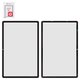 Housing Glass G+OCA PRO compatible with Samsung T870  Galaxy Tab S7 11.0" Wi-Fi, T875  Galaxy Tab S7 11.0" LTE, T876B  Galaxy Tab S7 11.0" LTE/5G, (with OCA film, black)