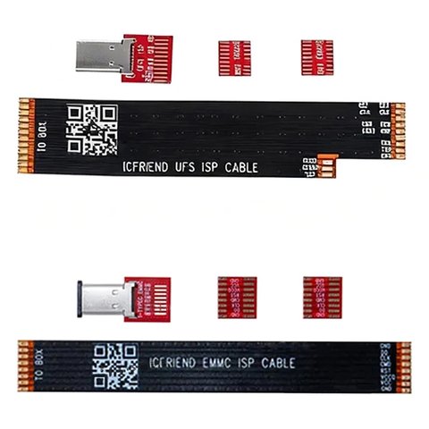 MiPi Pro Plus Mini Gear 2 eMMC UFS ISP Adapter Black Flex  Set