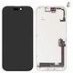 LCD compatible with iPhone 17, (black, with frame, HC, (OLED), GX OEM soft, 120Hz)