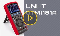 Видеообзор мультиметра с регистратором данных UNI-T UT181A