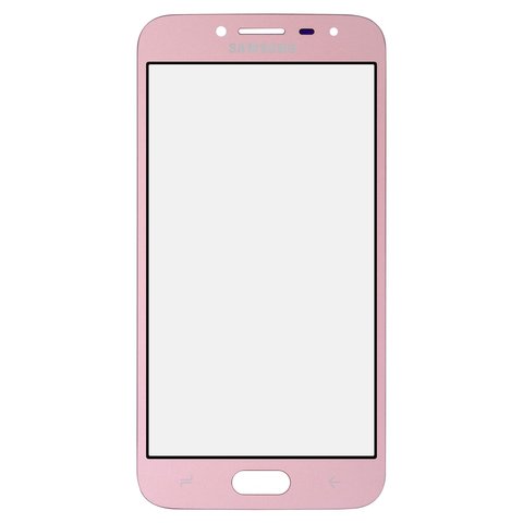 Housing Glass compatible with Samsung J250F Galaxy J2 2018 , pink 