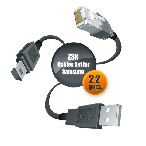 Z3X Cable Set for Samsung 22 pcs.  by GPG