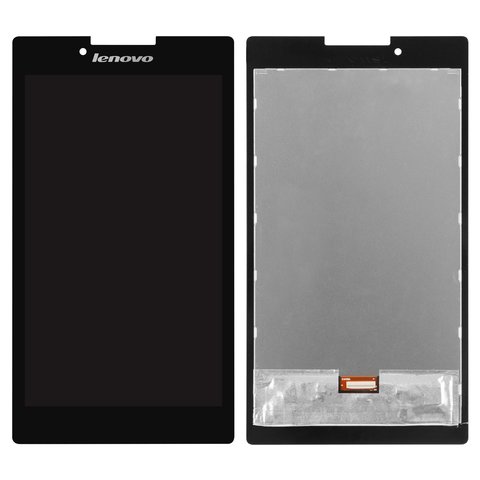 LCD compatible with Lenovo Tab 2 A7 30HC, black, without frame  #TV070WSM TL0