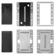 LCD Module Mould compatible with Samsung G965F Galaxy S9 Plus; YMJ 3-01, (for OCA film gluing, for glass gluing )
