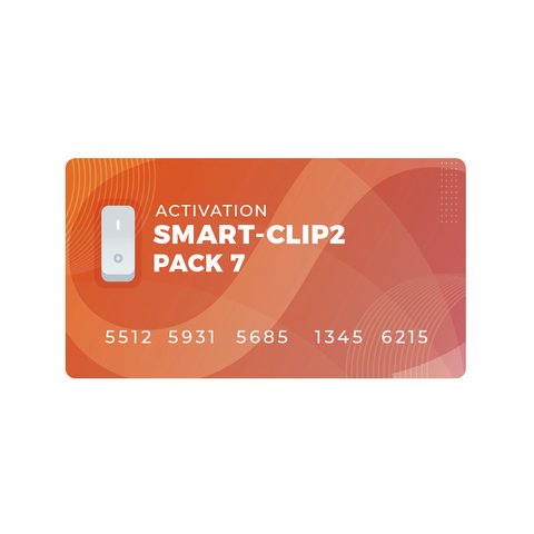 Активация Smart Clip2 Pack 7