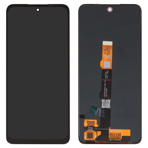 LCD compatible with Motorola Moto G42, black, without frame, High Copy, OLED , XT2233 2