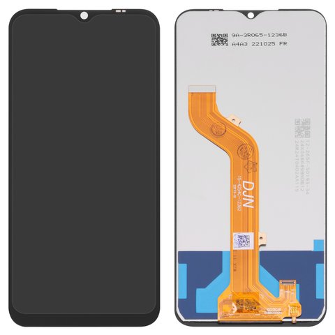 LCD compatible with Nokia G11 Plus, black, without frame, High Copy, 15 4254C